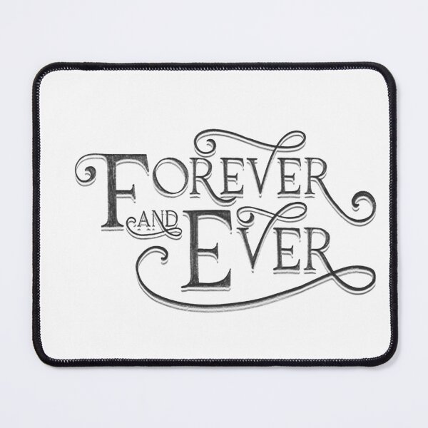 Item preview, Forever and Ever designed and sold by LetterMeASong.