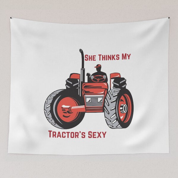 Item preview, She Thinks My Tractor's Sexy  designed and sold by Chanchane Store.