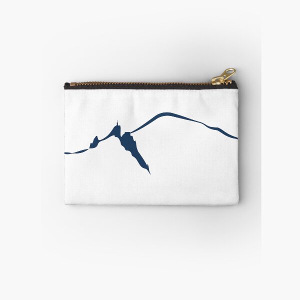 Artikelvorschau, Chamonix-Alpen, Mont-Blanc und Aiguille du Midi-Blau entworfen und verkauft von leewarddesign.