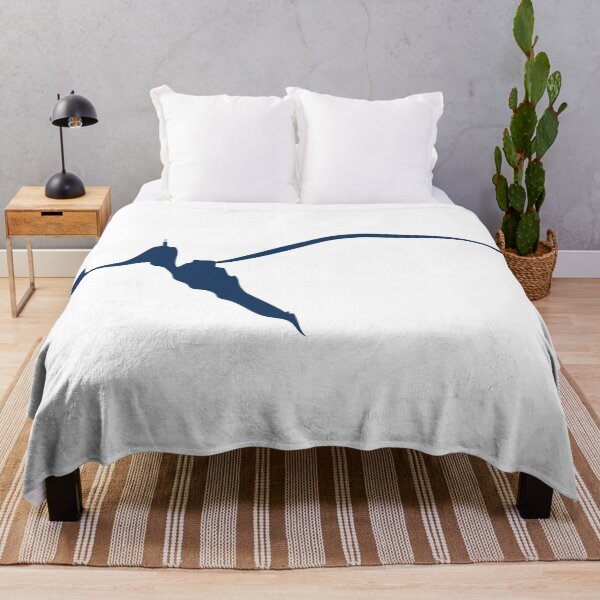 Item preview, Chamonix Alps Mont Blanc and Aiguille du midi blue designed and sold by leewarddesign.