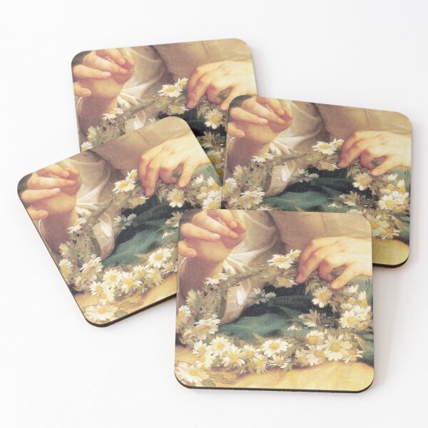 Item preview, Flower Crown Vintage Yellow Aesthetic Art designed and sold by Bellathewilde.