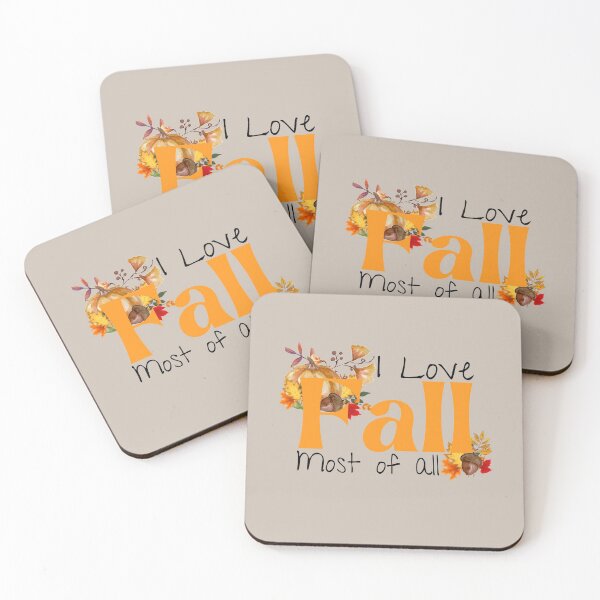 Item preview, I love Fall most of all designed and sold by Lilaclown.