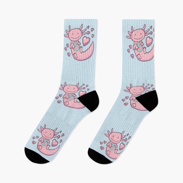 Item preview, Cute Kawaii Axolotl Milk Lover designed and sold by GrimButterfly.