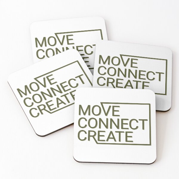 Item preview, MOVE CONNECT CREATE - Army Green designed and sold by WietskeWelten.