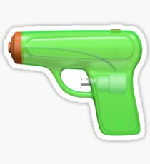 Pegatina Pistola de agua Emoji