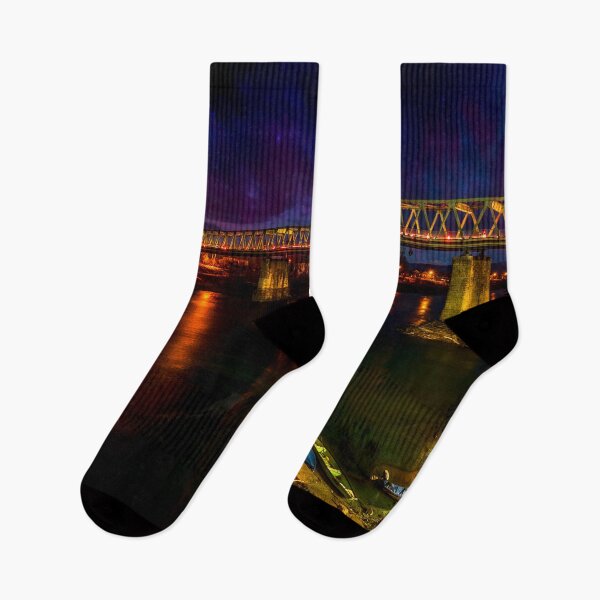Item preview, Photo Art Bridge And Boats designed and sold by roleshop.