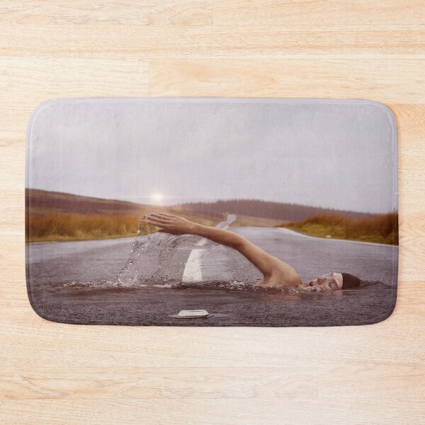 Item preview, [Photoshop] Swimmer on the road designed and sold by VinBasis.