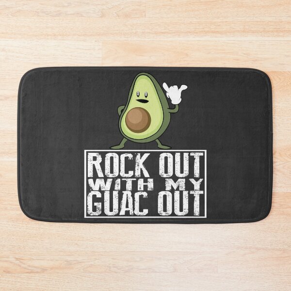 Item preview, Rock Out with Your Guac Out – Funny Vegan Gift designed and sold by TrndSttr.
