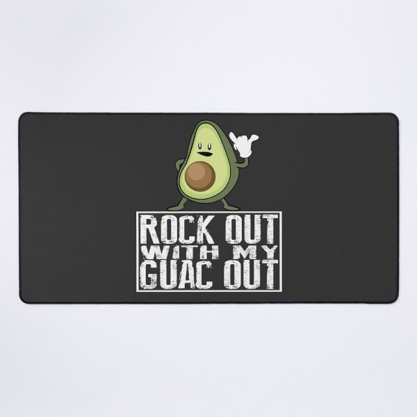 Item preview, Rock Out with Your Guac Out – Funny Vegan Gift designed and sold by TrndSttr.