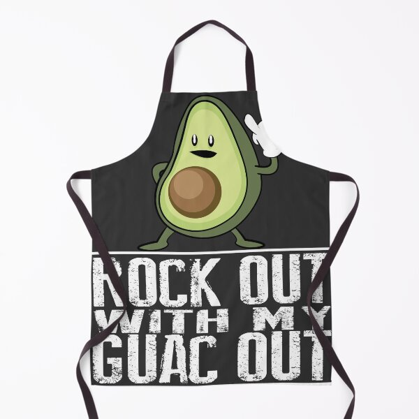 Item preview, Rock Out with Your Guac Out – Funny Vegan Gift designed and sold by TrndSttr.