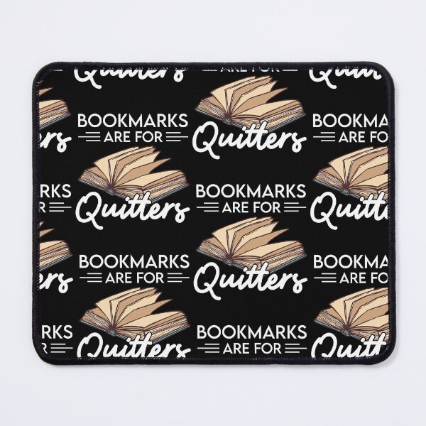 Item preview, Bookmarks Are For Quitters,Reading Bookworm Lovers designed and sold by andregiftshopzz.