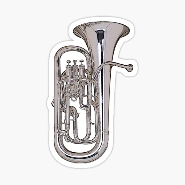 Item preview, Big Silver Euphonium designed and sold by Havocgirl.