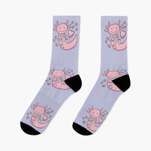 Item preview, Cute Kawaii Axolotl Milk Lover designed and sold by GrimButterfly.