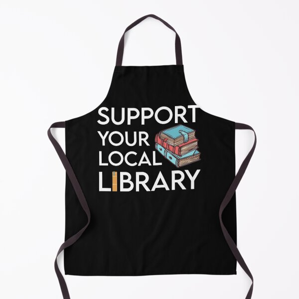 Item preview, Support Your Local Library-Library Lover Reader designed and sold by andregiftshopzz.