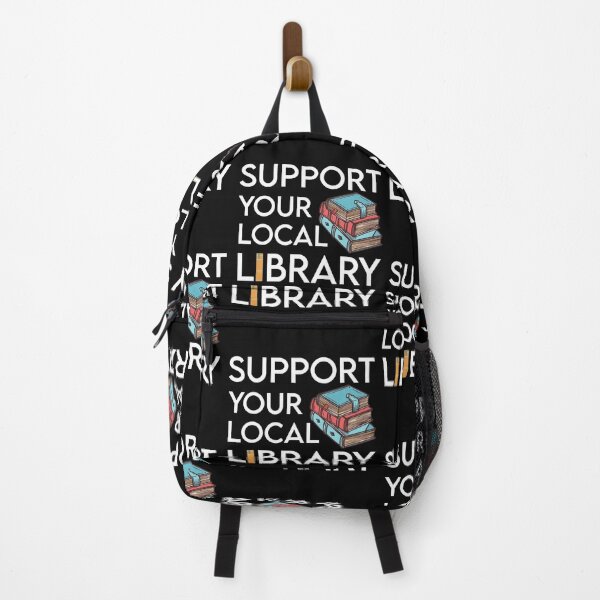 Item preview, Support Your Local Library-Library Lover Reader designed and sold by andregiftshopzz.