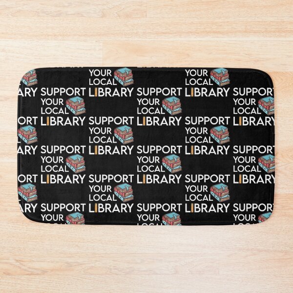 Item preview, Support Your Local Library-Library Lover Reader designed and sold by andregiftshopzz.