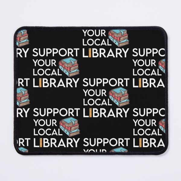 Item preview, Support Your Local Library-Library Lover Reader designed and sold by andregiftshopzz.