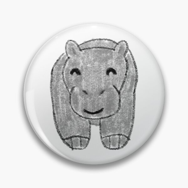 Item preview, Happy Hippo designed and sold by aeyela.