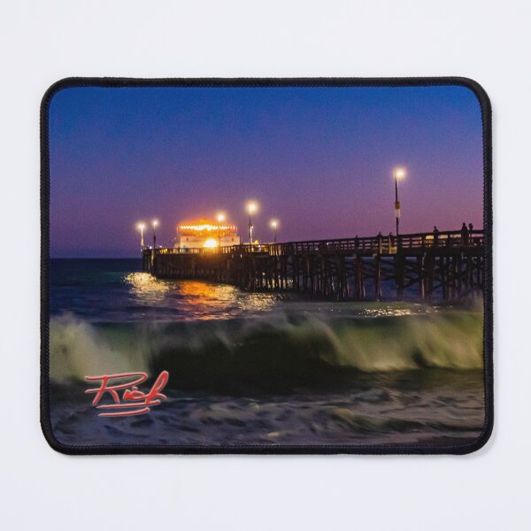 Item preview, "Balboa Pier at Night 01" Image by Rich AMeN Gill designed and sold by RichAMeNGill.