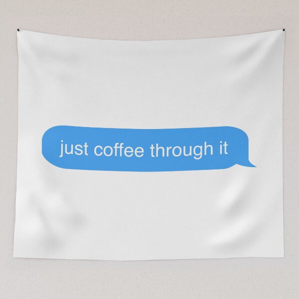 Aperçu de l'œuvre café à travers lui imessage créée et vendue par Maple Design Studio.