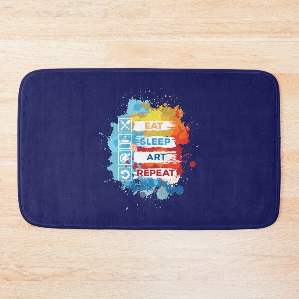Item preview, Eat Sleep Art Repeat designed and sold by jaygo.