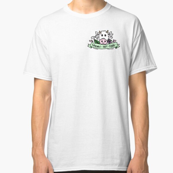 Vegan Friends Not Food Tumblr Classic T-Shirt