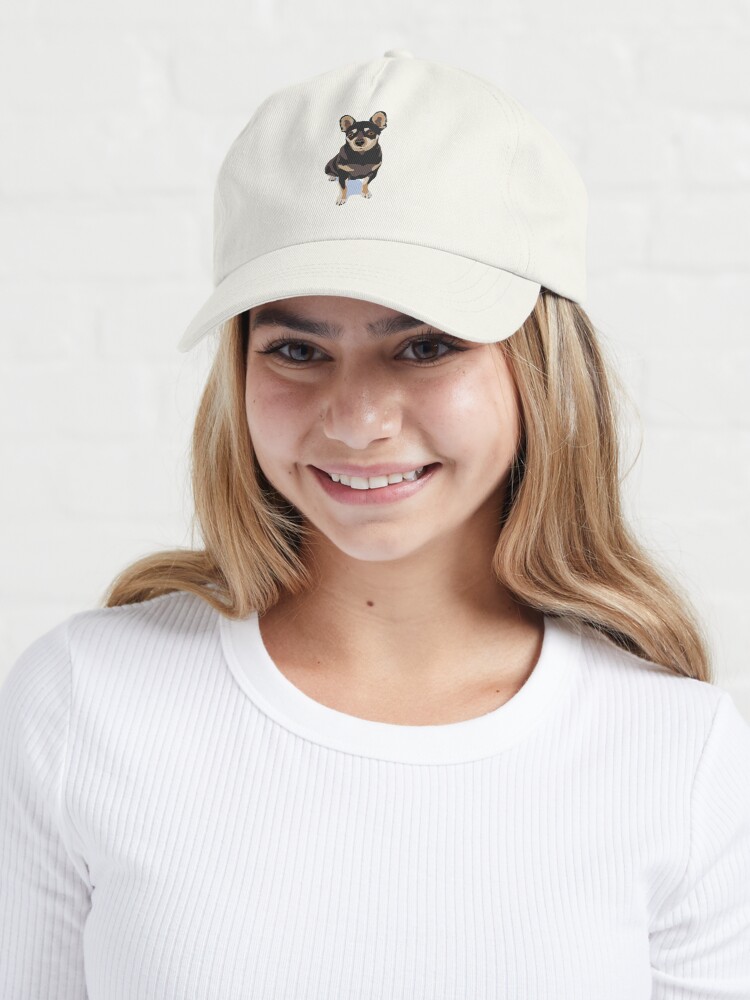 Alternate view of Mr. Mouse the Chihuahua Dog Cap
