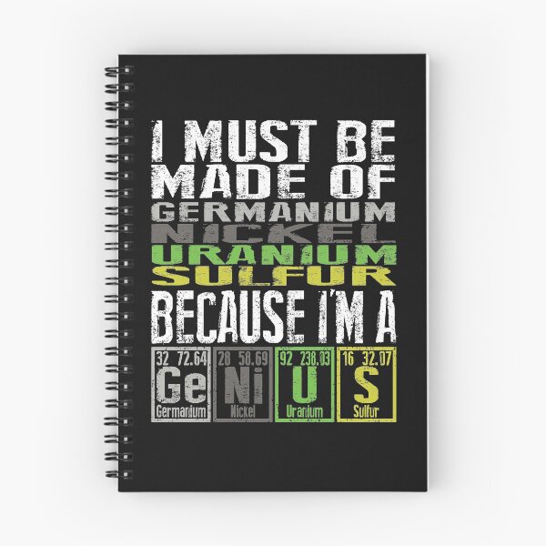 Item preview, Periodic Table GENIUS Gift for Science Nerds designed and sold by TrndSttr.