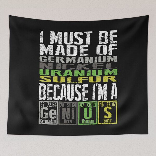 Item preview, Periodic Table GENIUS Gift for Science Nerds designed and sold by TrndSttr.