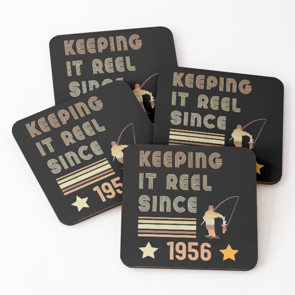 Item preview, Keeping it reel since 1956 Fishing Retro designed and sold by Customkitstudio.