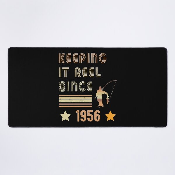 Item preview, Keeping it reel since 1956 Fishing Retro designed and sold by Customkitstudio.