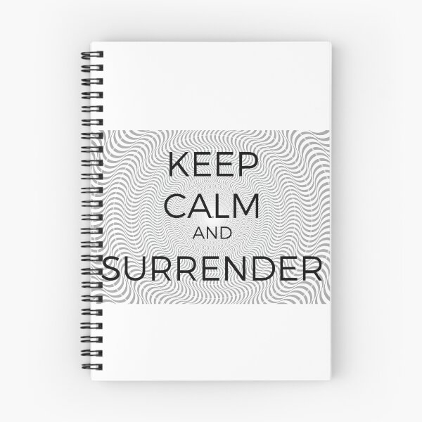 Item preview, Keep Calm and Surrender designed and sold by Robert Ropars.