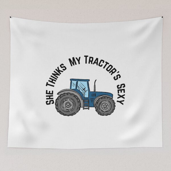 Item preview, She Thinks My Tractor's Sexy  designed and sold by Chanchane Store.