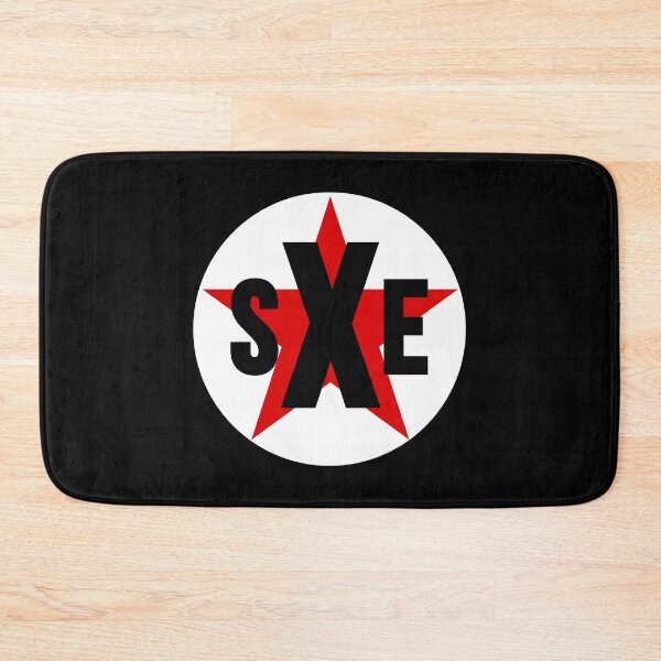 Item preview, sXe Straight Edge Socialist Red Star Logo designed and sold by RevolutionInPaint.
