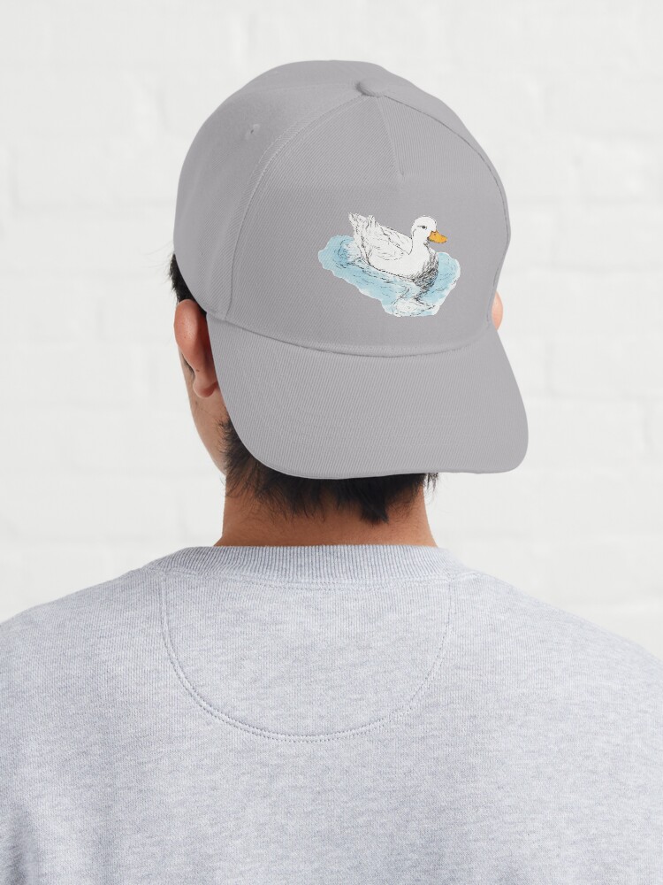 Alternate view of White Duck Cap