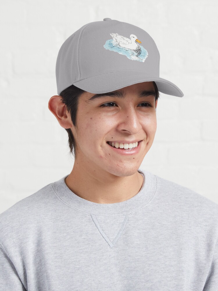Alternate view of White Duck Cap