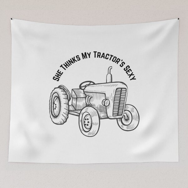 Item preview, She Thinks My Tractor's Sexy  designed and sold by Chanchane Store.