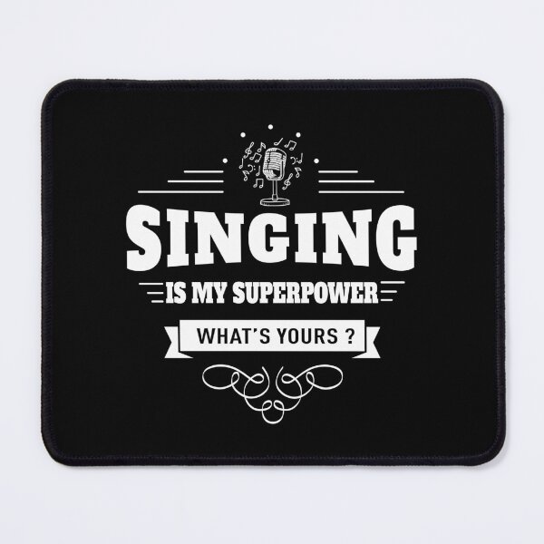 Item preview, Singing is my Superpower (white) designed and sold by DCornel.
