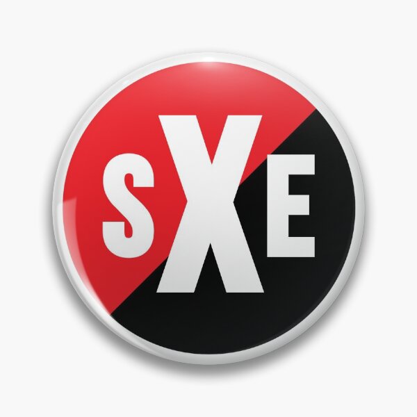 Item preview, sXe Straight Edge Anarchist Logo designed and sold by RevolutionInPaint.