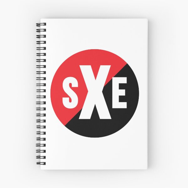 Item preview, sXe Straight Edge Anarchist Logo designed and sold by RevolutionInPaint.