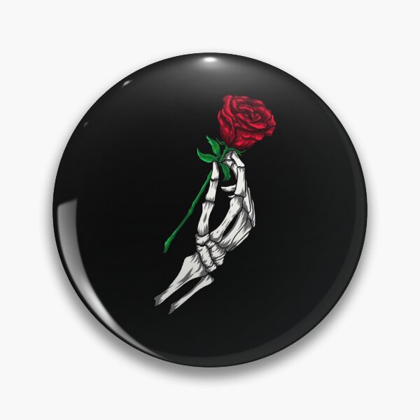 Item preview, Skeleton Hand Holding Red Rose designed and sold by SamirElh77.