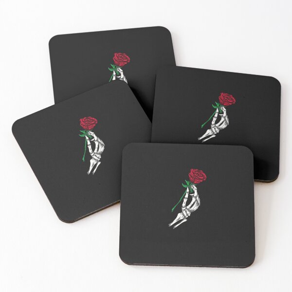 Item preview, Skeleton Hand Holding Red Rose designed and sold by SamirElh77.