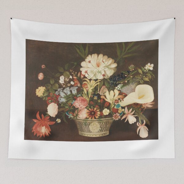 Item preview, Rubens Peale's Flowers Fine Art Print designed and sold by KimCheetham.