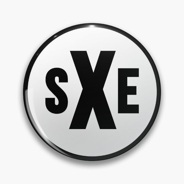 Item preview, sXe Straight Edge Logo In White designed and sold by RevolutionInPaint.