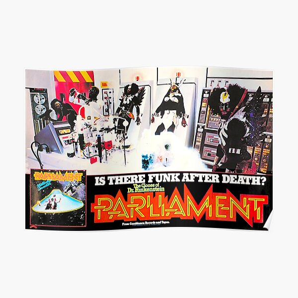 DR FUNKENSTEIN PARLIAMENT FUNKADELIC George Clinton Poster