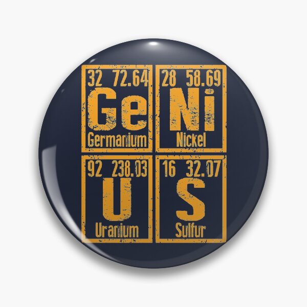 Item preview, GENIUS Periodic Table Gift for Science Nerds designed and sold by TrndSttr.