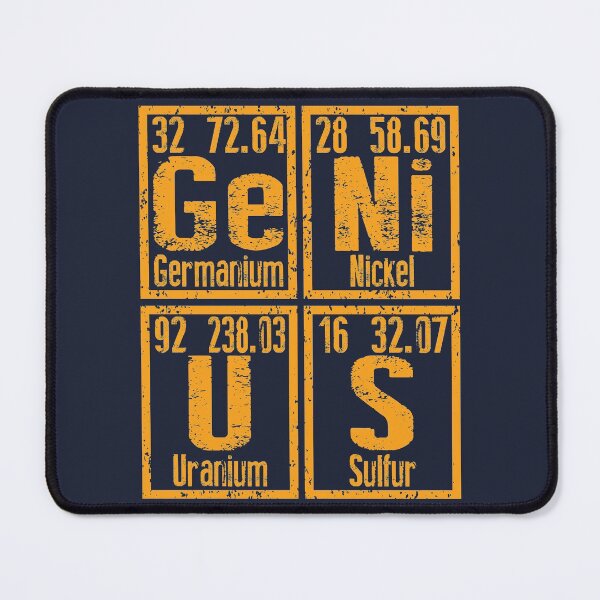 Item preview, GENIUS Periodic Table Gift for Science Nerds designed and sold by TrndSttr.