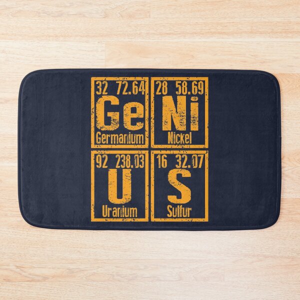 Item preview, GENIUS Periodic Table Gift for Science Nerds designed and sold by TrndSttr.