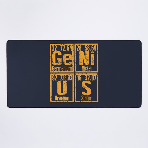 Item preview, GENIUS Periodic Table Gift for Science Nerds designed and sold by TrndSttr.