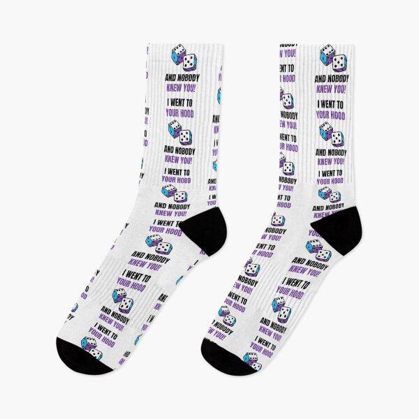 Item preview, I Went to Your Hood and NOBODY Knew you! designed and sold by HQ Prints.